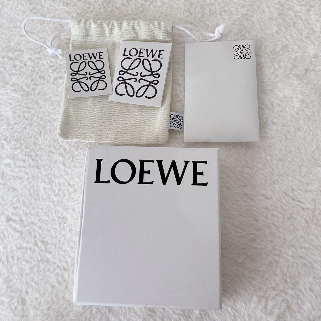 未使用級✨ロエベ アナグラム スクエアコインカードホルダー 名刺入