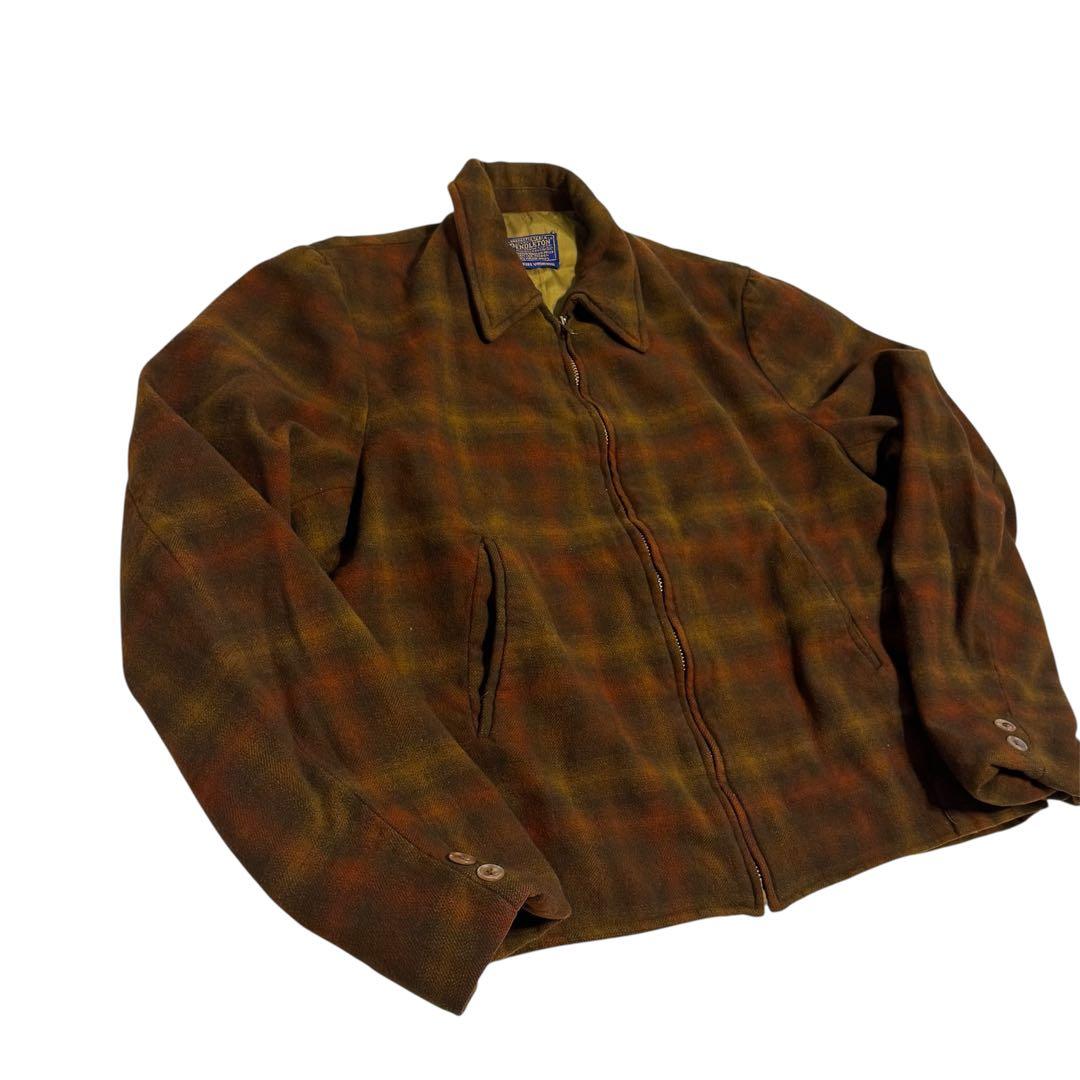 pendleton ペンドルトン 60s スポーツジャケット オンブレ - メルカリ