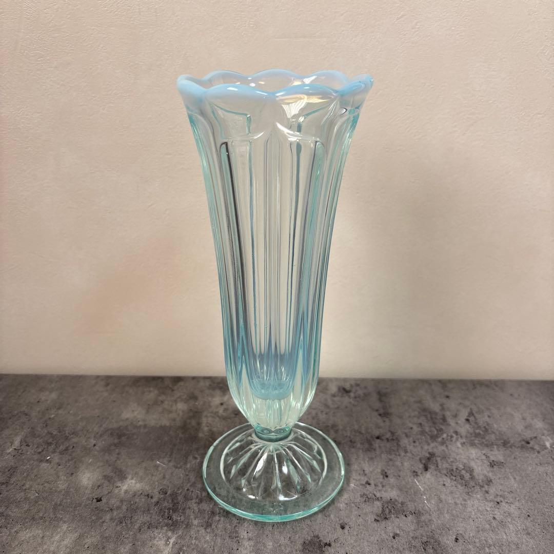 Y2437-1 バカラ オルグ グレイン フラワーベース 花器 箱付 バカラ