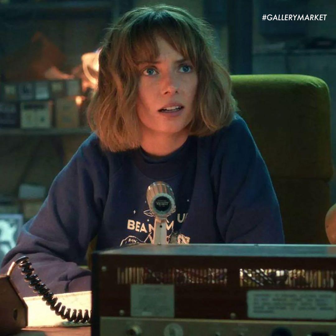 M ストレンジャーシングス スウェット ロビン BEAM ME UP トレーナー