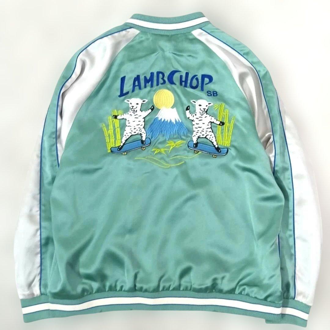 【美品】グラニフ　ラムチョップ　スカジャン　Lサイズ graniph 未使用 レベル】 graniph グラニフ ラムチョップスケート スカジャン