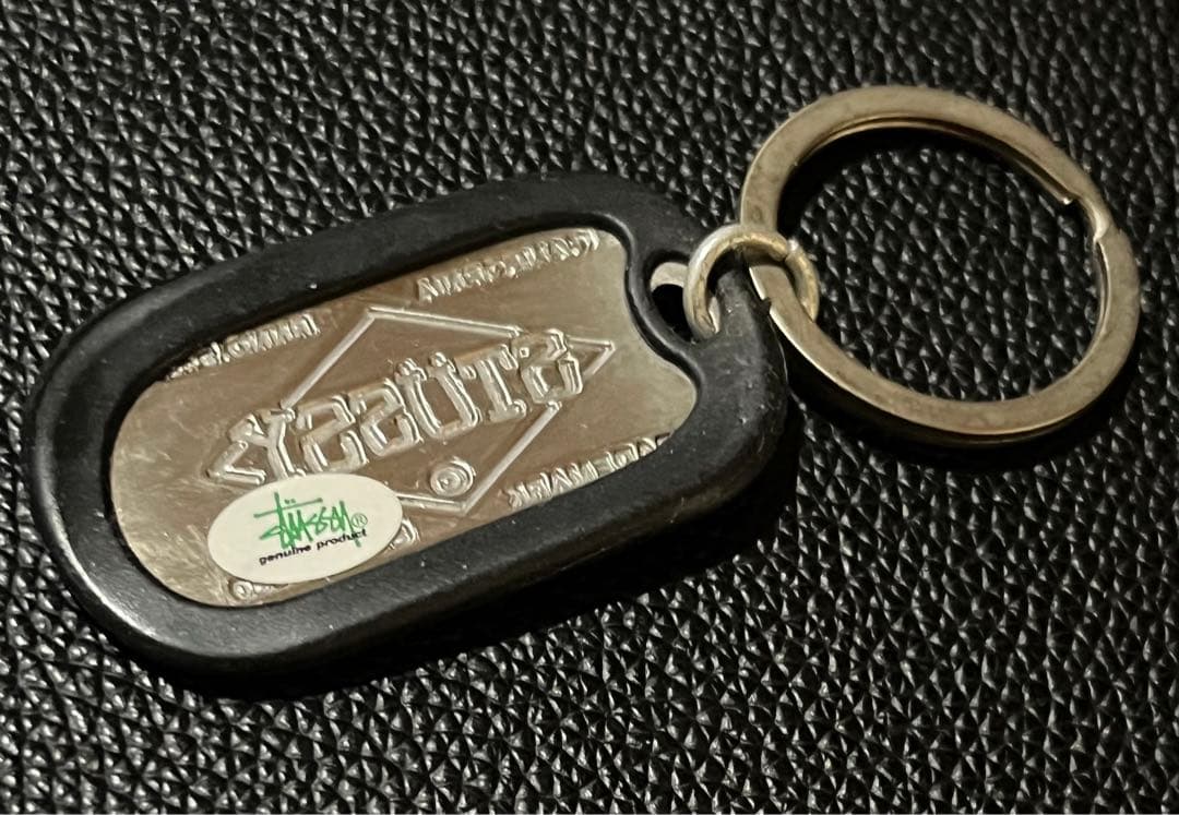 Old stussy Dog-Tag Key-holder■期間限定出品 楽天市場】ステューシー STUSSY Troops Dog Tag キーホルダー(stussy