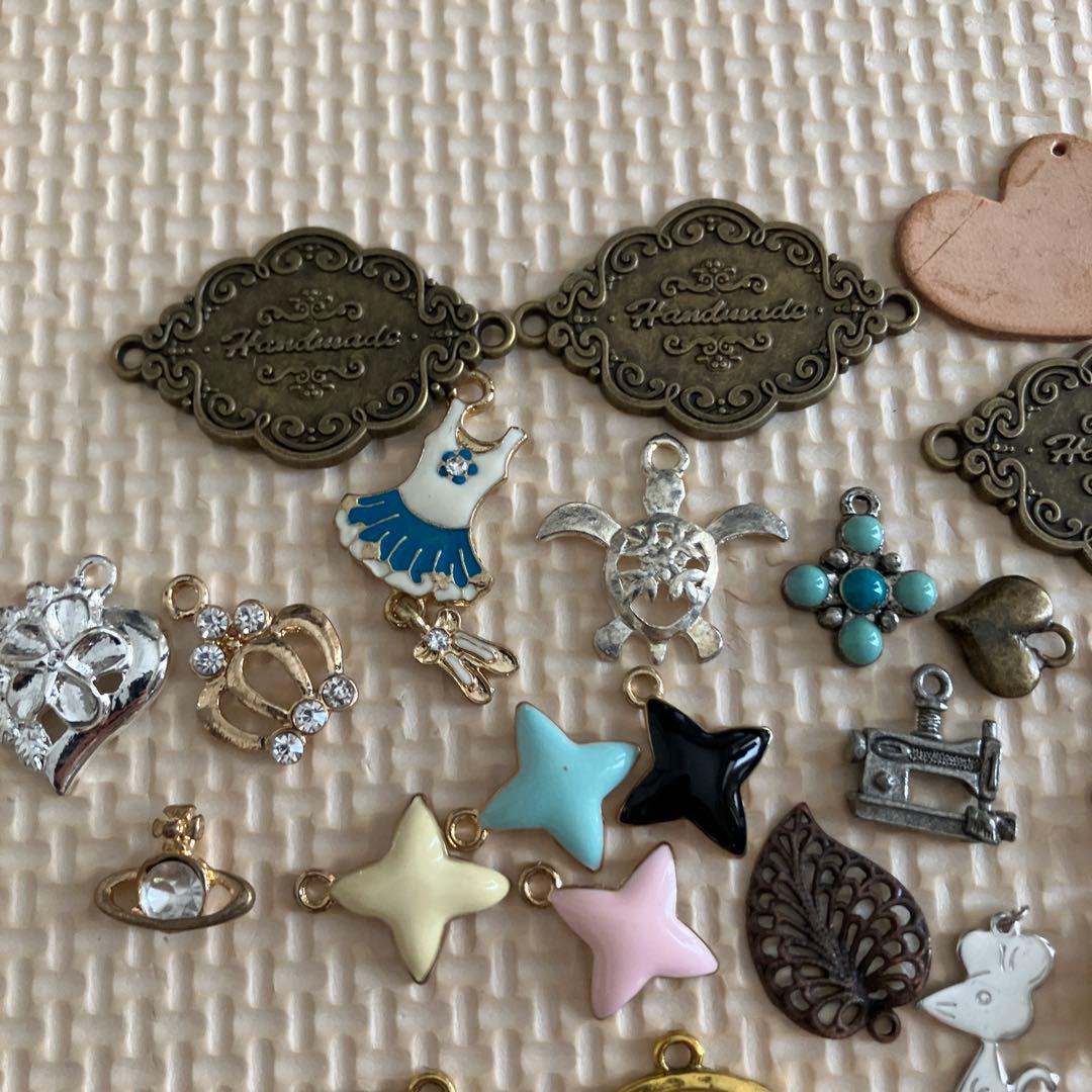 ハンドメイド パーツ チャーム まとめ売り - メルカリ