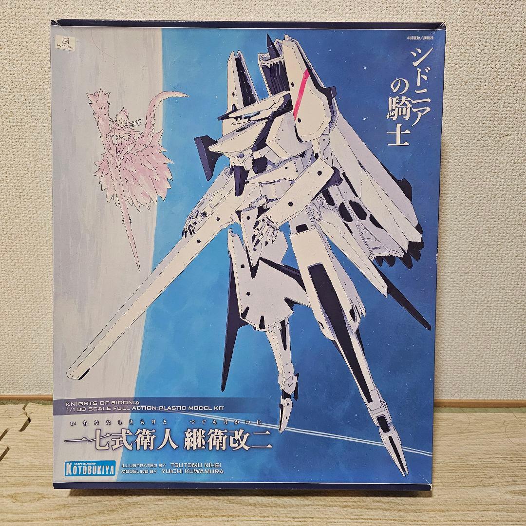 【未開封】シドニアの騎士 1/100一七式衛人 継衛改二 プラモデル 1/100 一七式衛人 継衛改二 いちななしきもりとつぐもりかいに