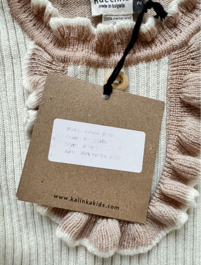 kalinka kids ニットワンピース 2-4Y カリンカ KALINKA - メルカリ