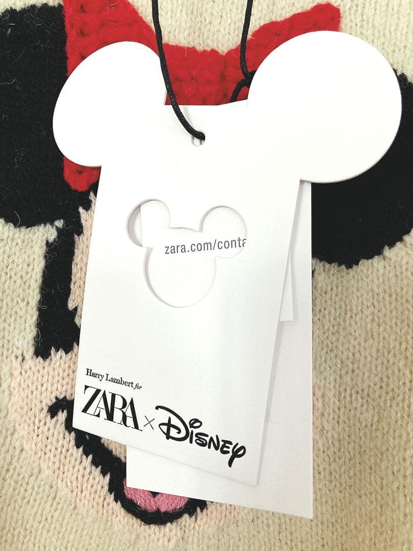新品】ZARA x Disney ミニーマウス ベスト セーター Sサイズ - メルカリ