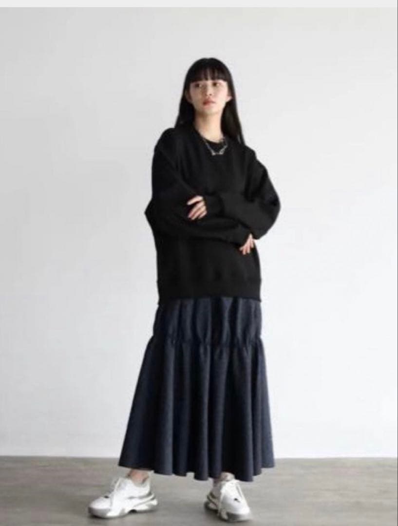 ヤマダヤ　RADIATE 異素材ドッキングワンピース ラディエイト RADIATE RADIATE×OKIRAKU ロゴプリントレースドッキング