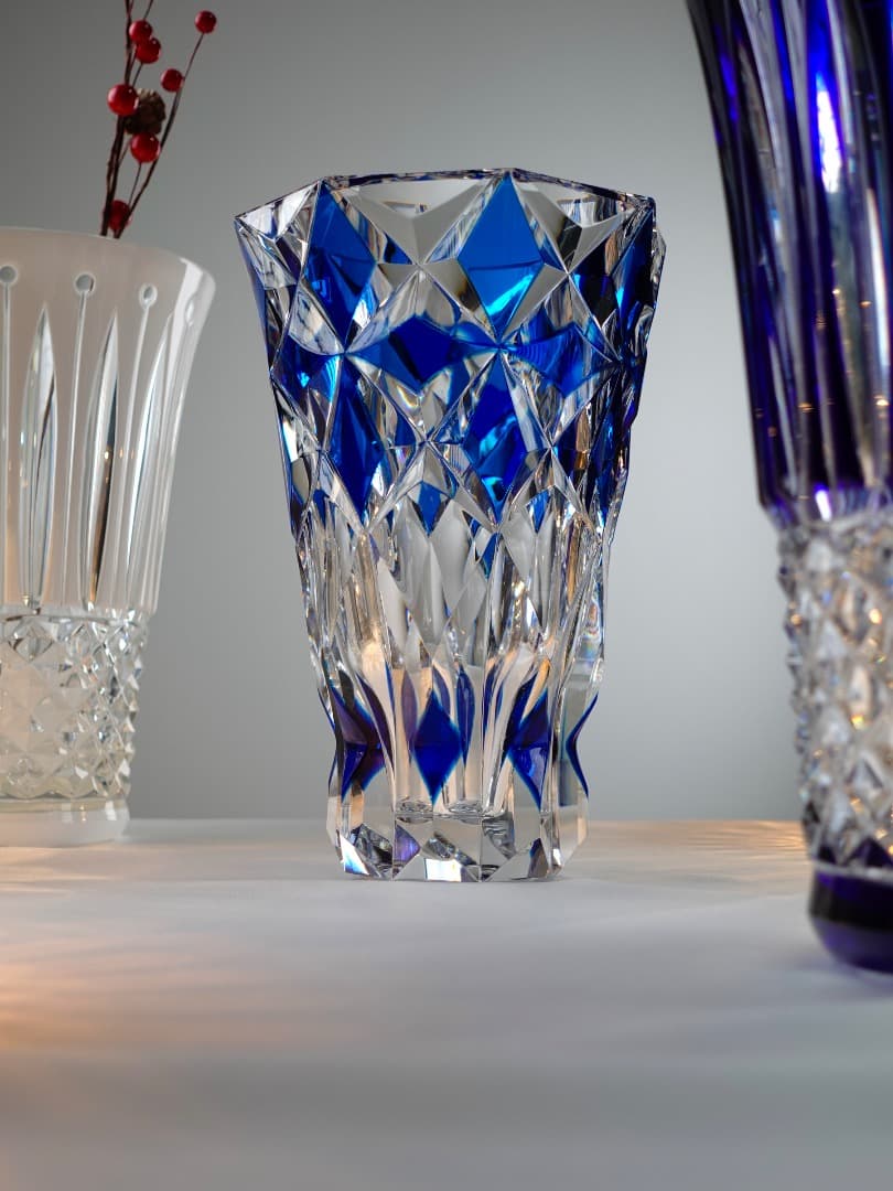 HERMES Saint Louis サンルイ 花瓶 ベース 25cm 美品 - karlan