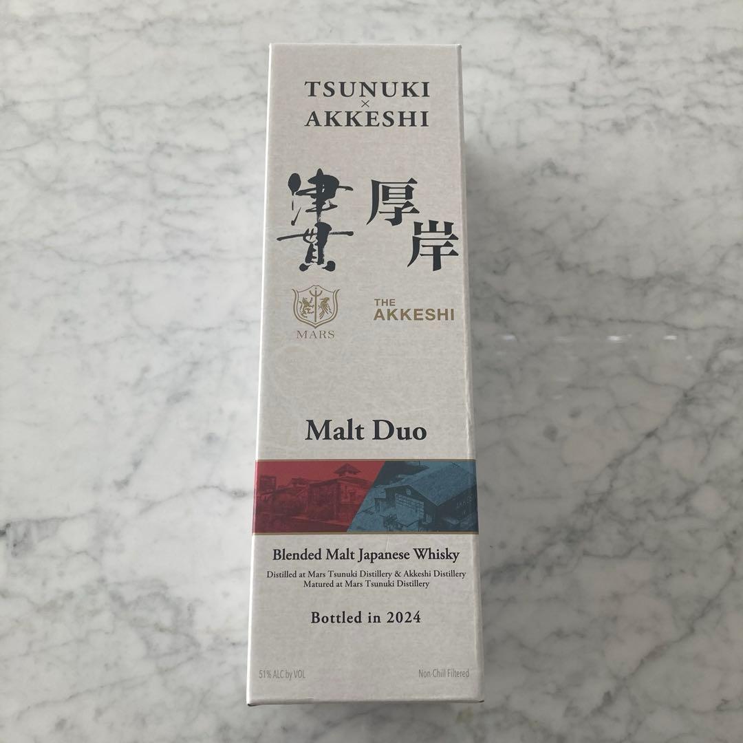 厚岸ウイスキー Malt Duo 700ml 51% モルトデュオ 津貫 ✕ 厚岸 51% ※ブレンデッドモルト | 孔明のおすすめ