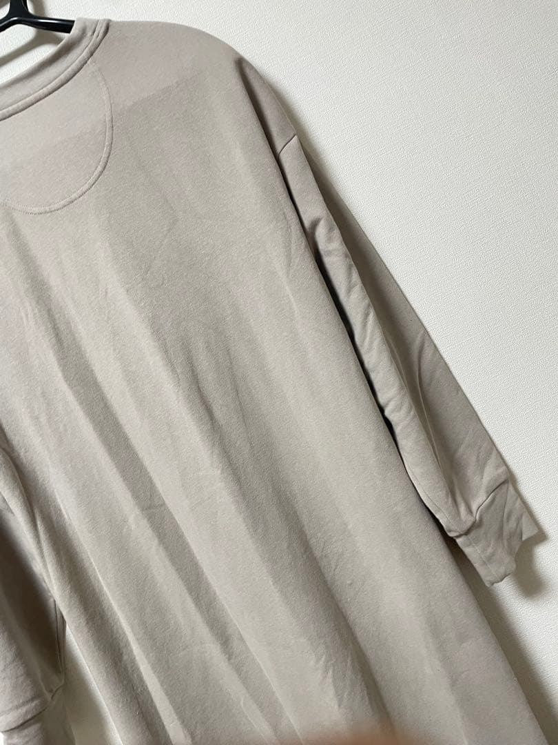 BAKUNE ブラウン パジャマ Mサイズ チュニック ワンピースタイプ