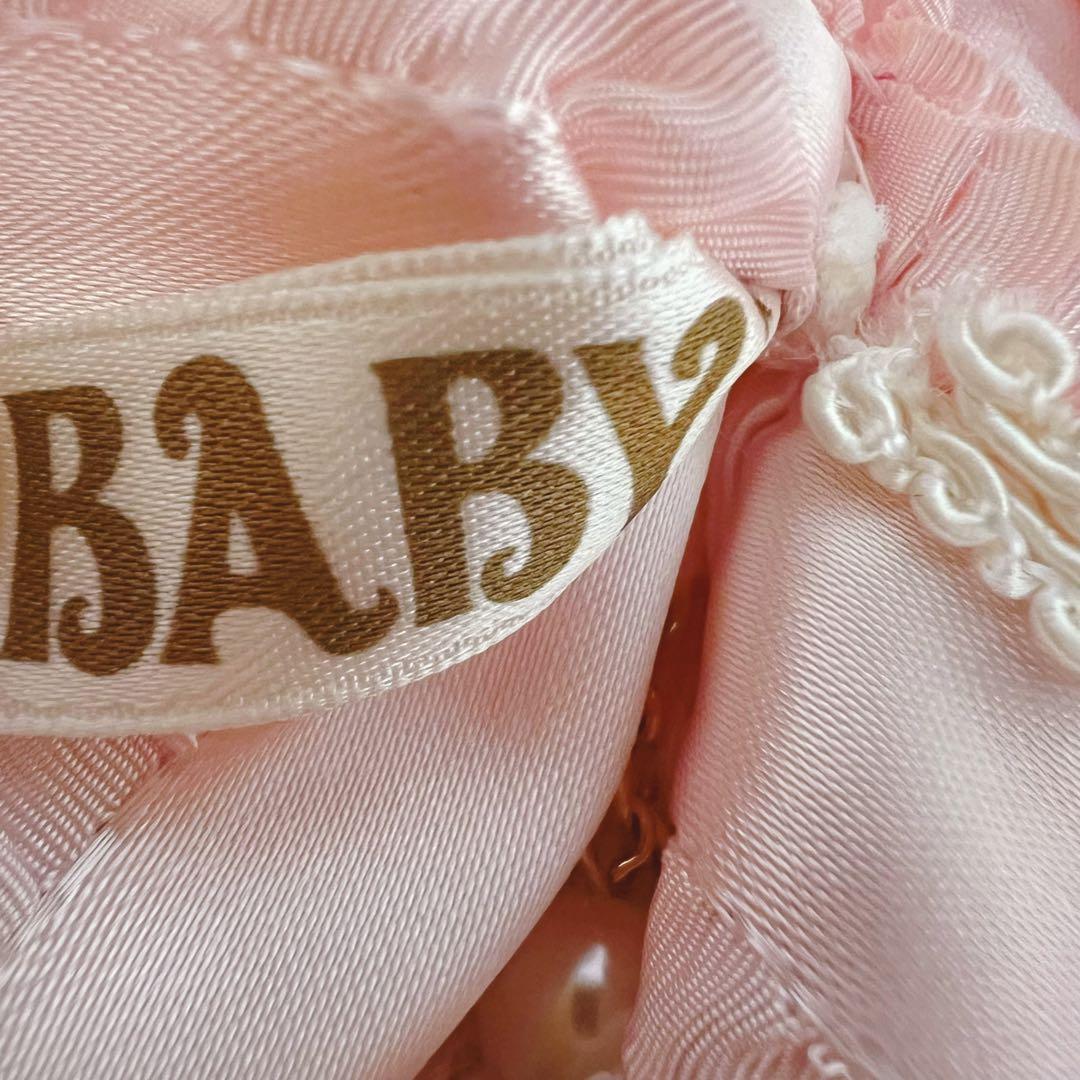 レア】BABY, マドモアゼルジュエルローズ 丸型コーム ピンク ビジュー