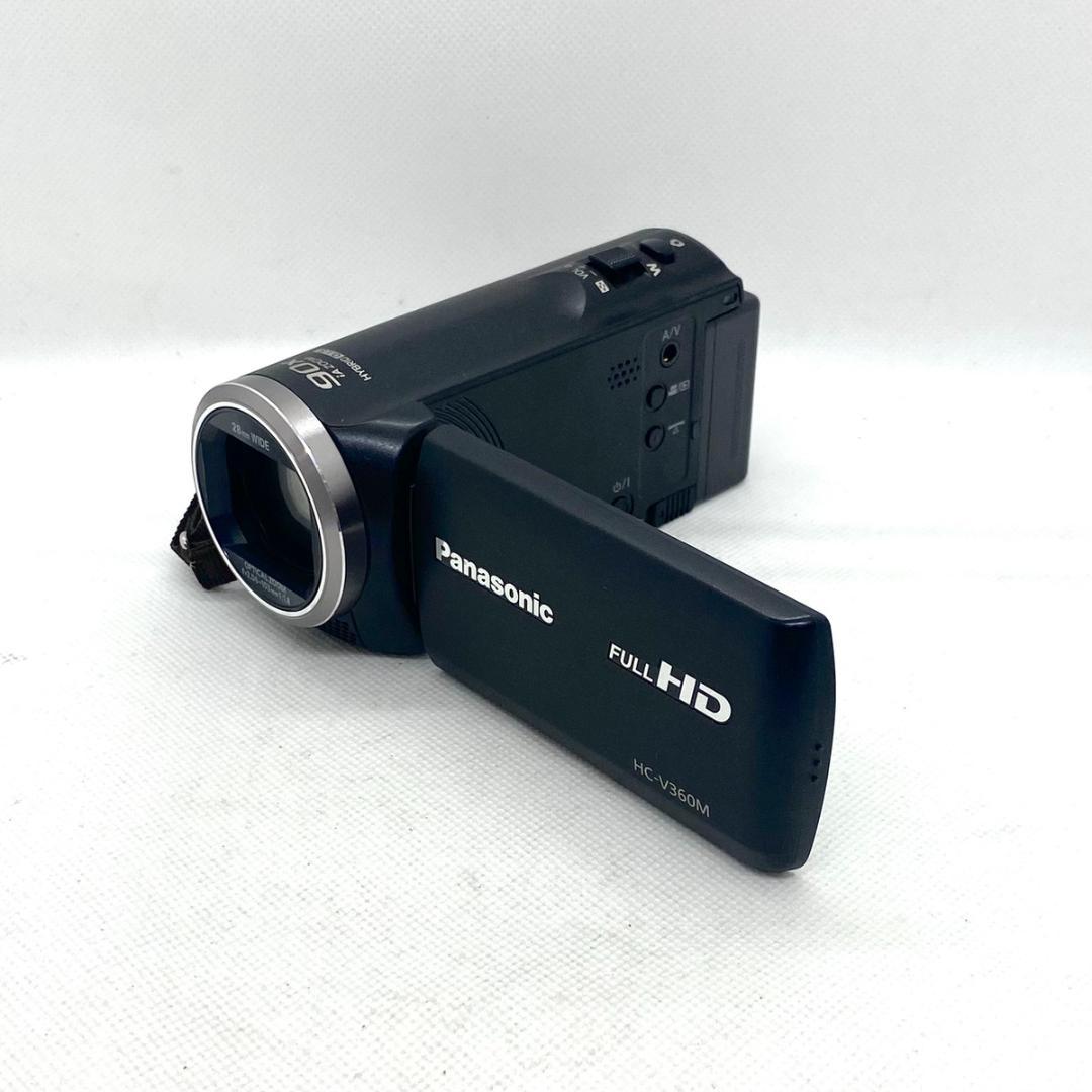 【C7071】Panasonic パナソニック HC-V360M ビデオカメラ Amazon.co.jp: Panasonic HC-V360MS-K HD Camcorder, V360MS, 16GB