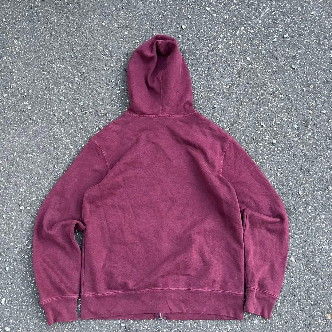 00s OLD GAP ギャップ ジップパーカー ワインレッド archive - メルカリ