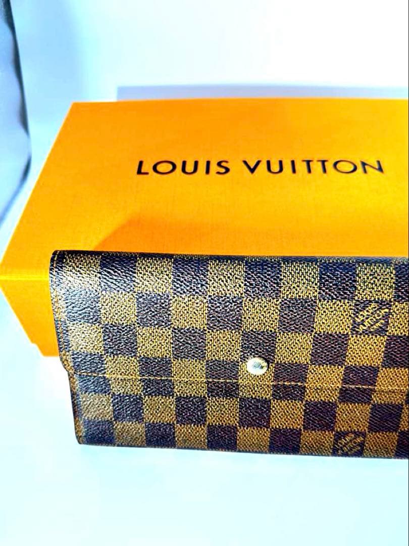 美品】ルイヴィトン ダミエ ポルトトレゾール・インターナショナル