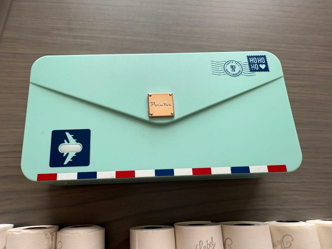 phomemo M04AS ミニサーマルプリンタ テープ多数セット