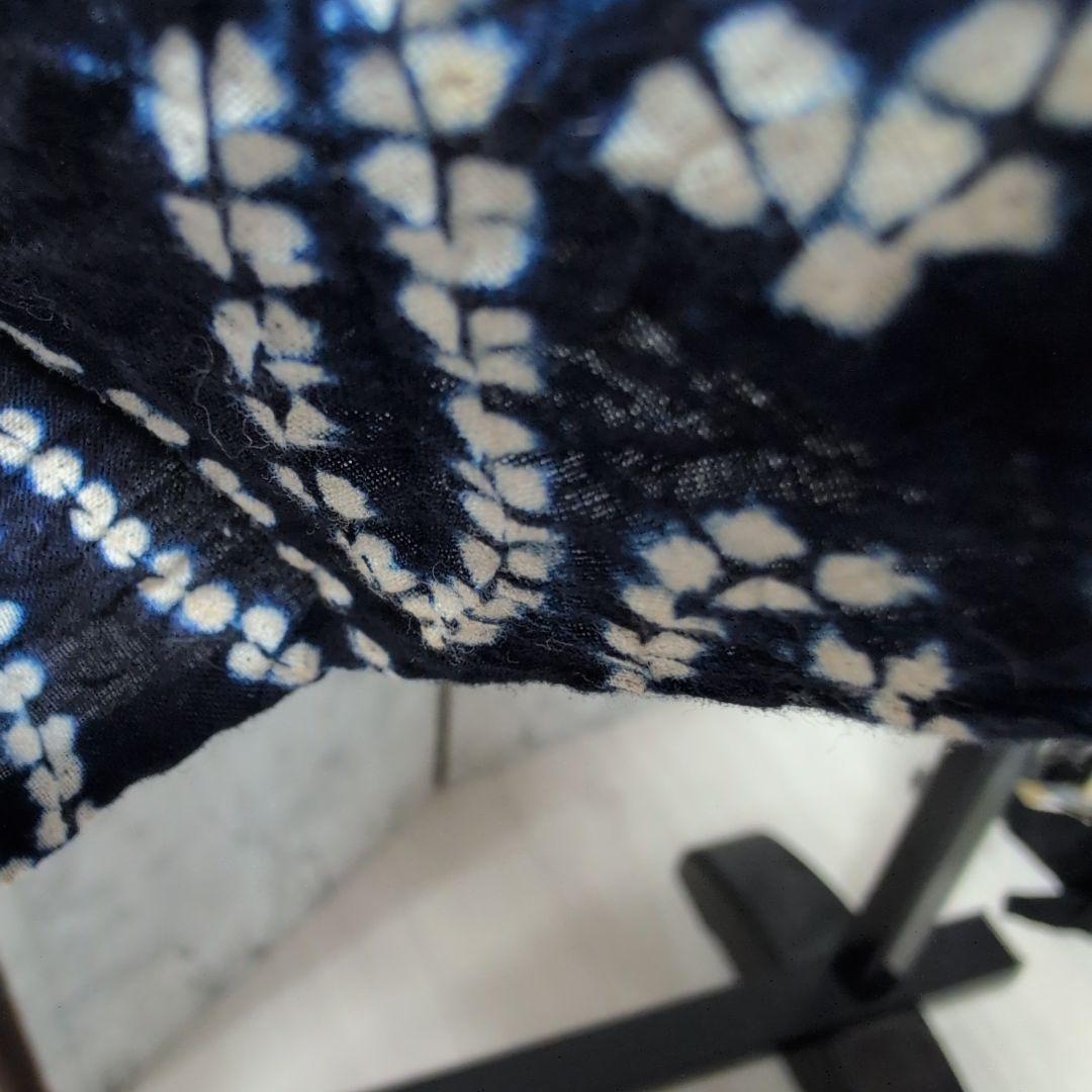 はな様ご購入有松絞り　向日葵の様な柄行 　ひろ衿