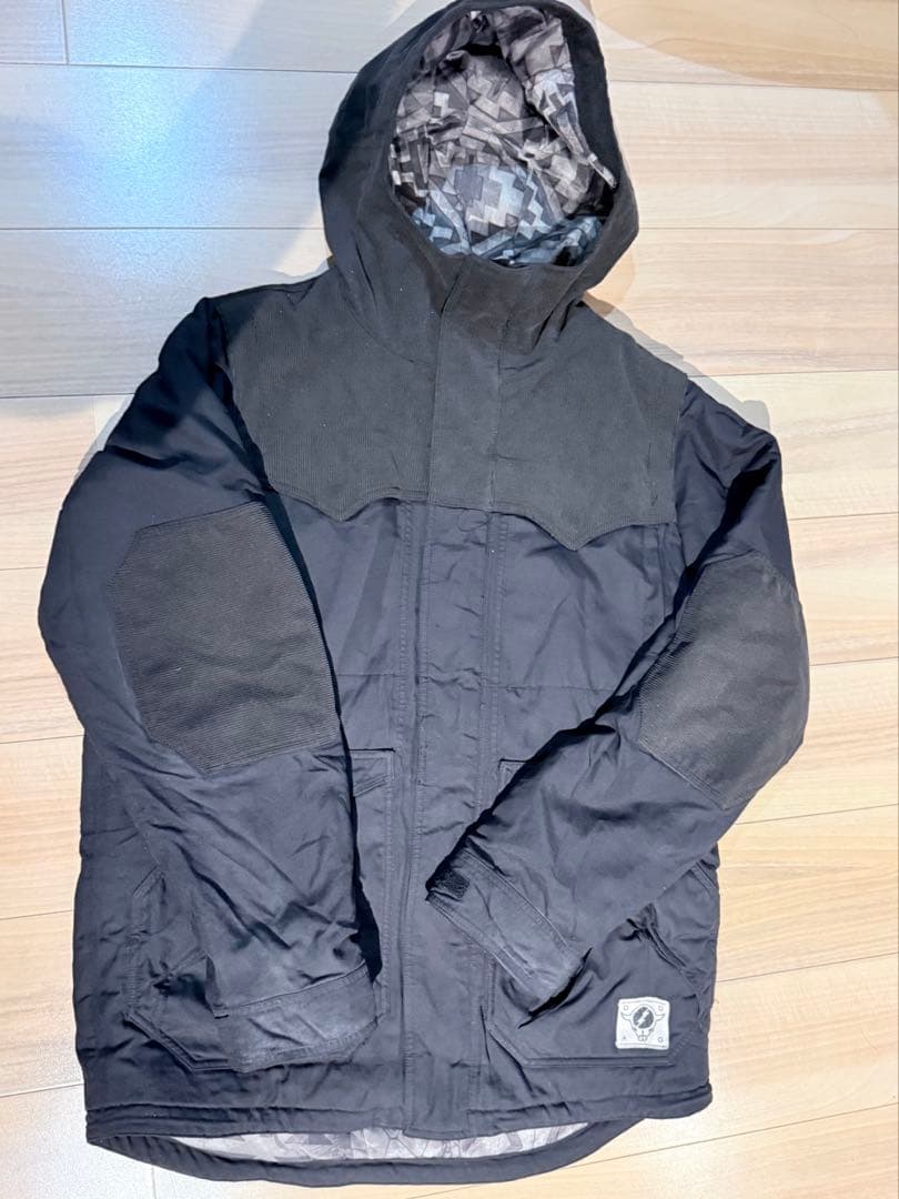 Burton バートン analog アナログ 上下セット　Mサイズ 黒 アナログ ANALOG Burton Analog Ballard Jacket メンズ レディース