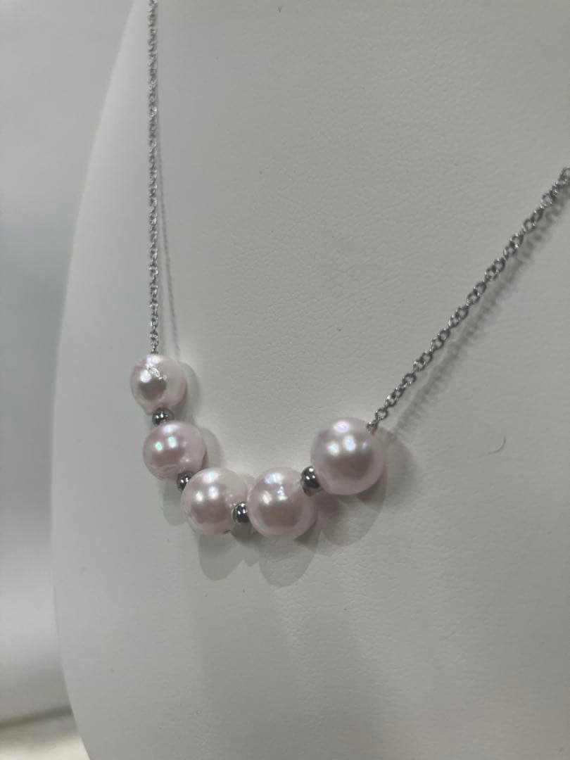 伊勢志摩英虞湾産あこや真珠 8-8.5mm パールネックレス - メルカリ