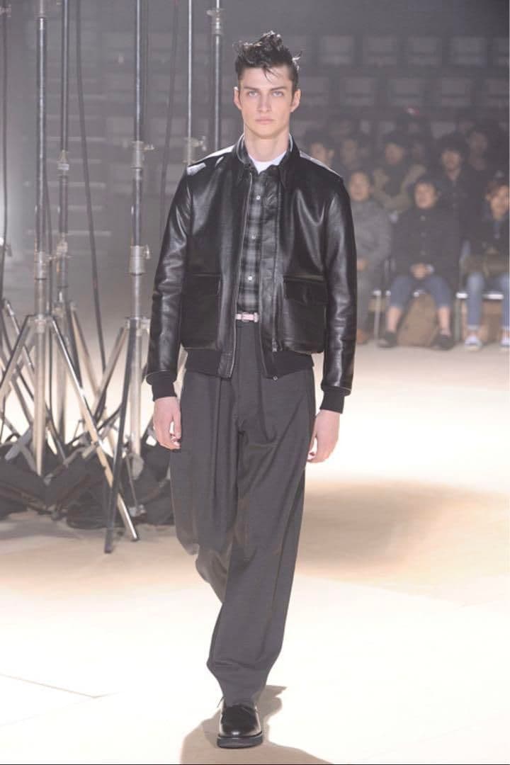 LAD MUSICIAN】A-2 レザージャケット 42 黒LAD MUSICIAN ラッド