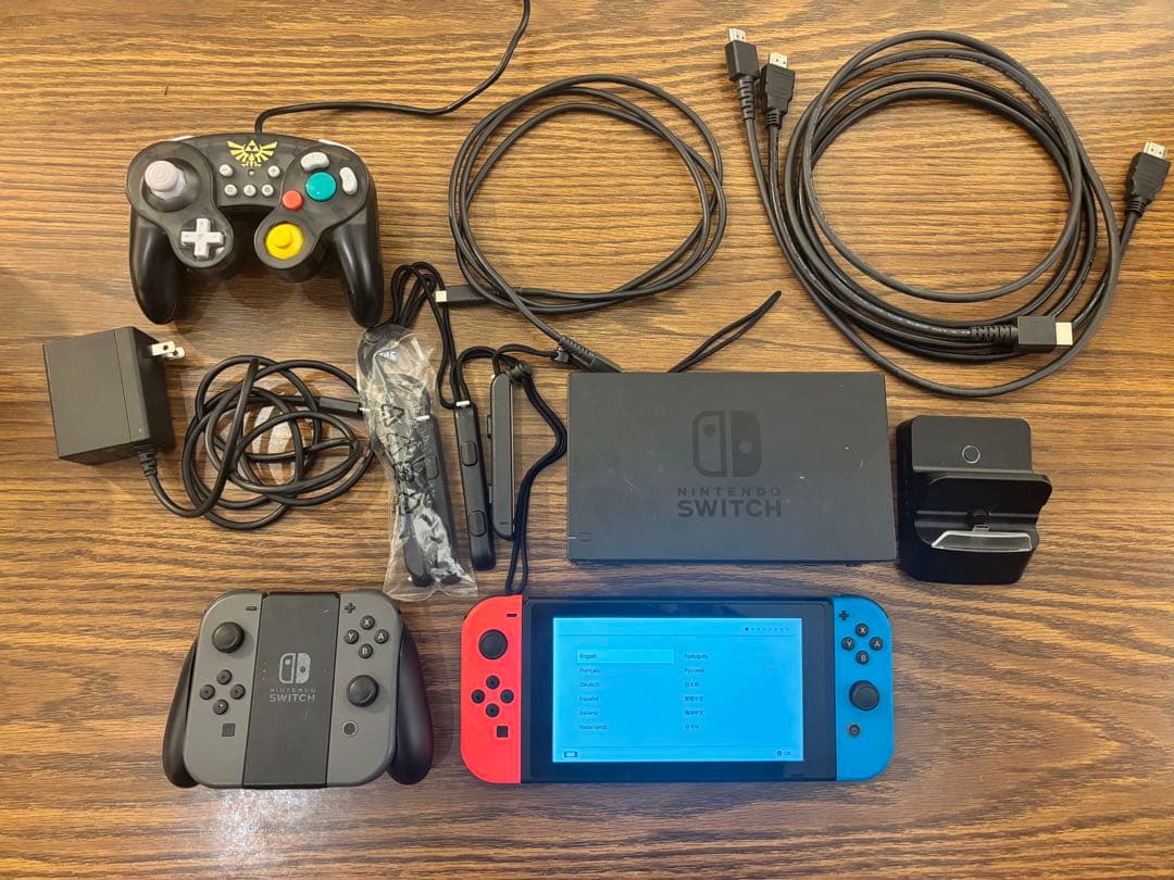 switch 本体＋ゼルダコントローラなど Amazon.co.jp: NINTENDO SWITCH HYRULE BLUE REMATCHコントローラー