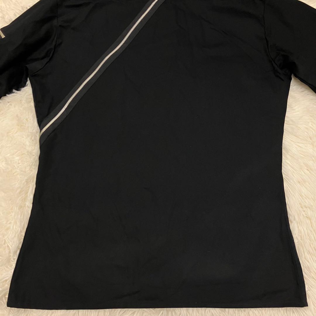 《美品レア旧タグ日本製早い者勝ち》666シックス3ジップカスタムシャツpunk