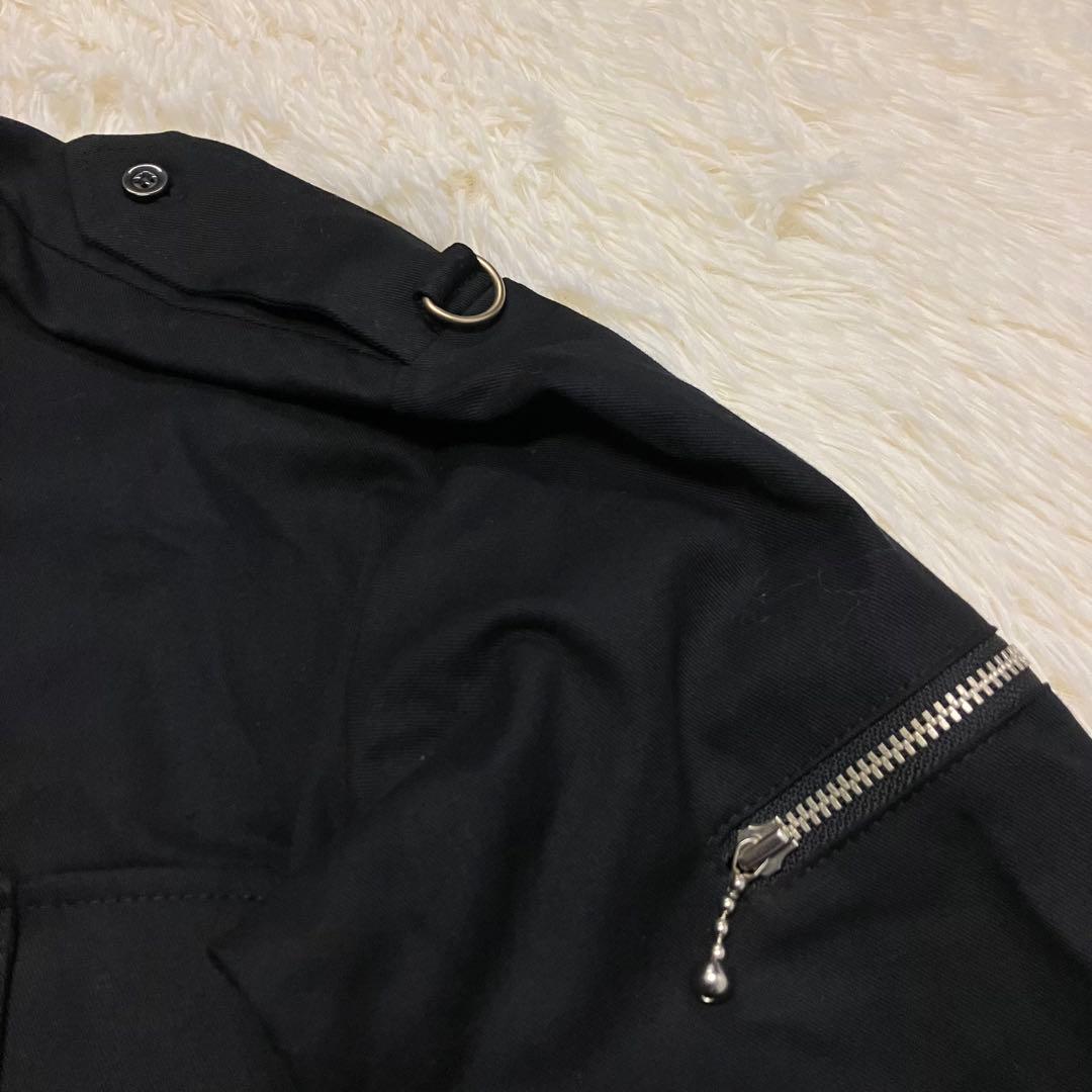 《美品レア旧タグ日本製早い者勝ち》666シックス3ジップカスタムシャツpunk