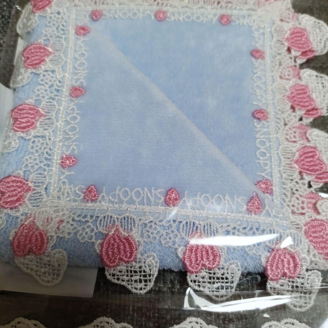 ✴新品未開封✴スヌーピー in 銀2025✴近沢レース✴ハンカチ✴4枚