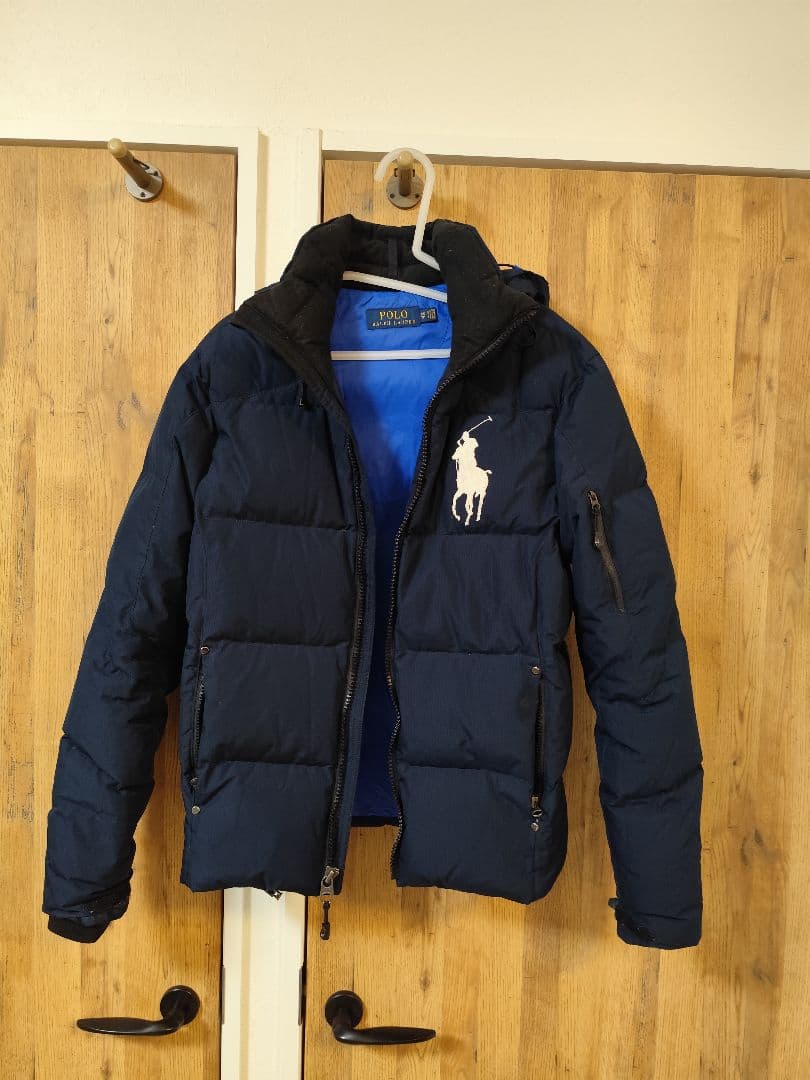 POLO RALPH LAUREN ネイビー ダウンジャケット XS 中古・古着通販】POLO RALPH LAUREN (ポロ・ラルフローレン) ダウン