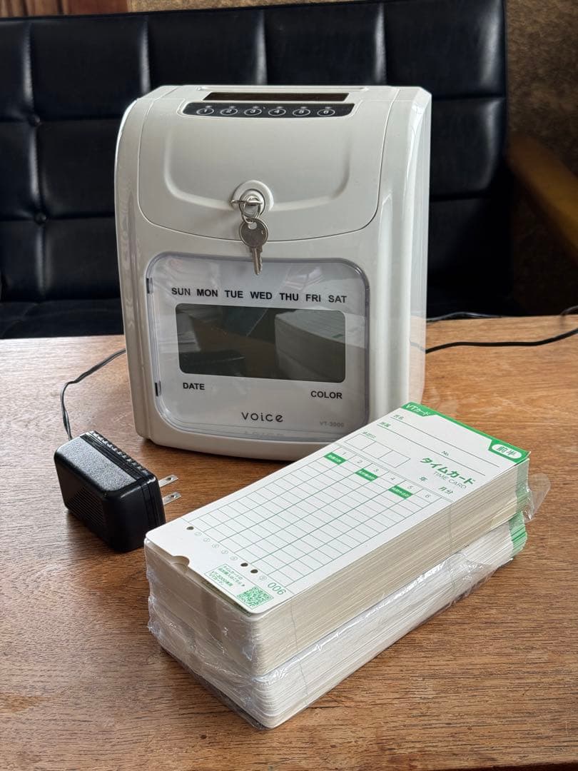 VOICE(ヴォイス) タイムレコーダー VT-3000 本体 - メルカリ