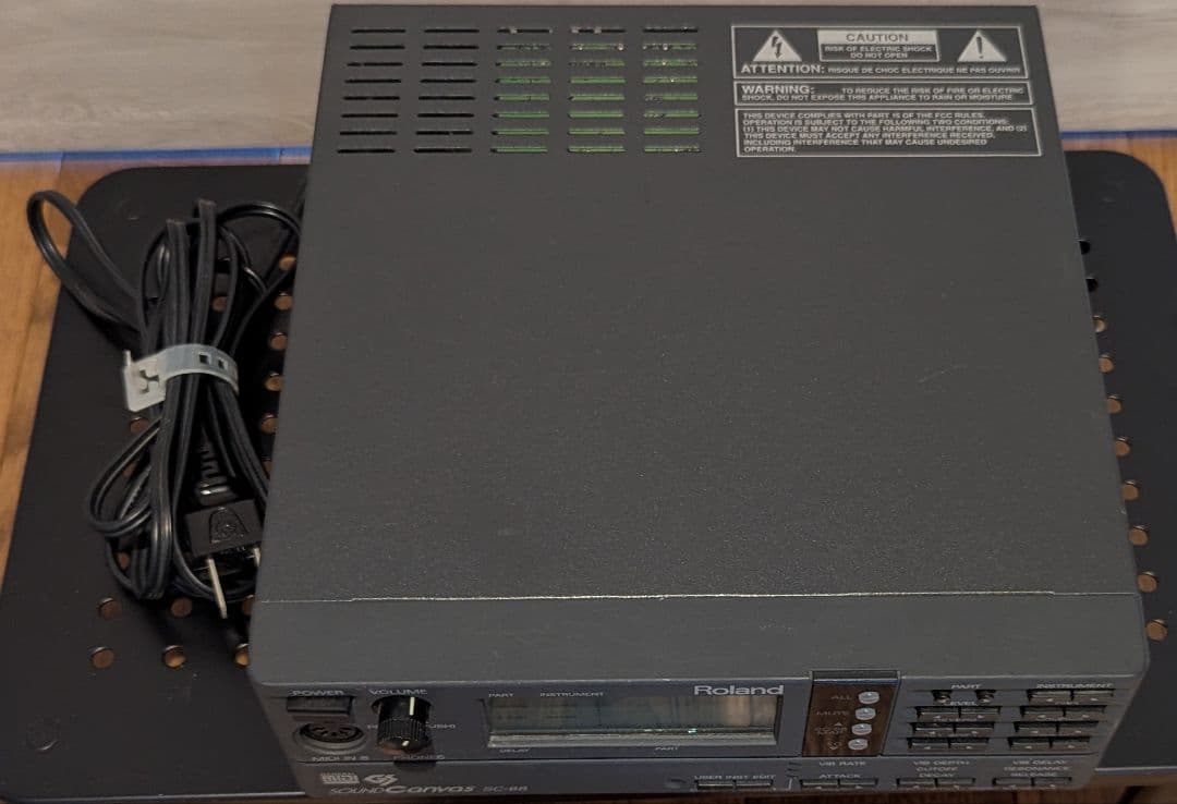 Roland SC-88 Sound Canvas MIDI音源モジュール - メルカリ