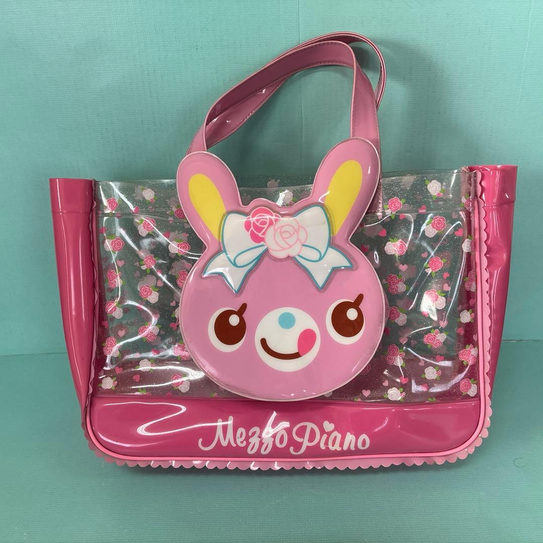 平成レトロ メゾピアノMezzo Pianoビッグみみちゃんトートバッグ 美品
