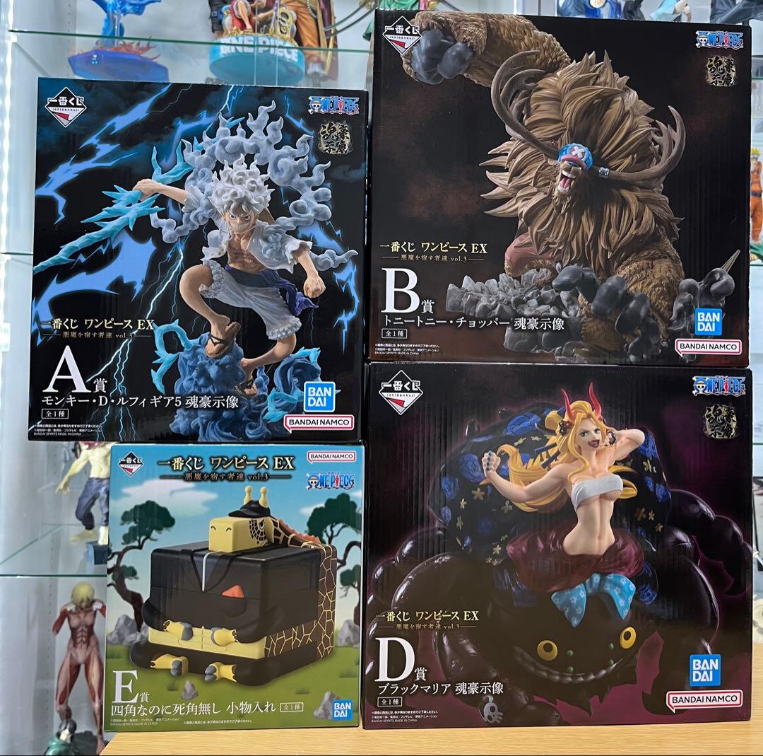 一番くじ　ワンピースEX　A賞 Ｂ賞 D賞 E賞 フィギュア　悪魔を宿す者達 一番くじ ワンピース EX 悪魔を宿す者達 vol.3｜一番くじ倶楽部