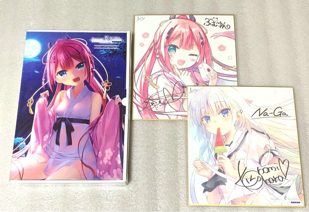 Summer Pockets ソフマップ LIMITED EDITION&色紙 - メルカリ