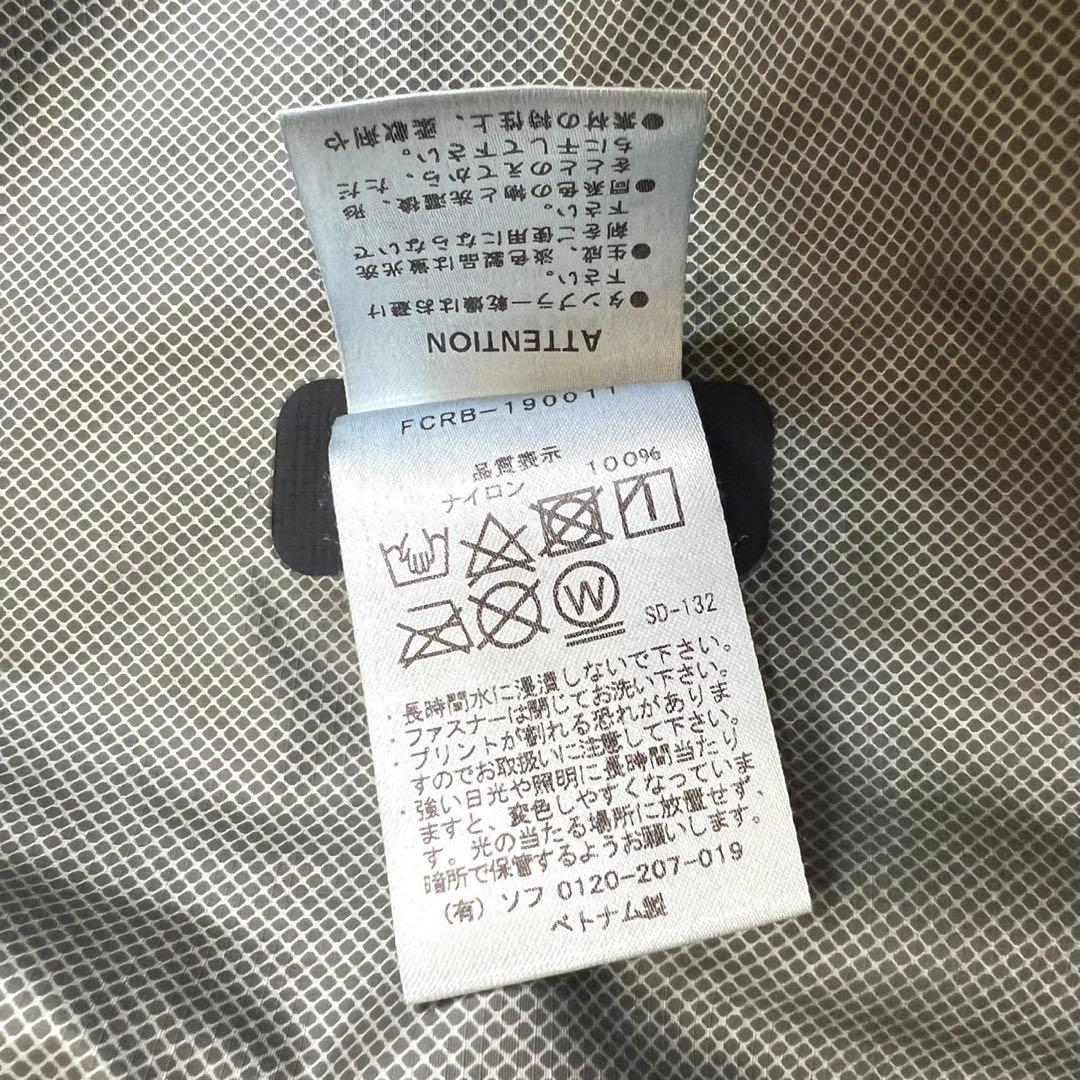 【F.C.Bristol】 撥水マウンテンパーカー レインジャケット BK XL