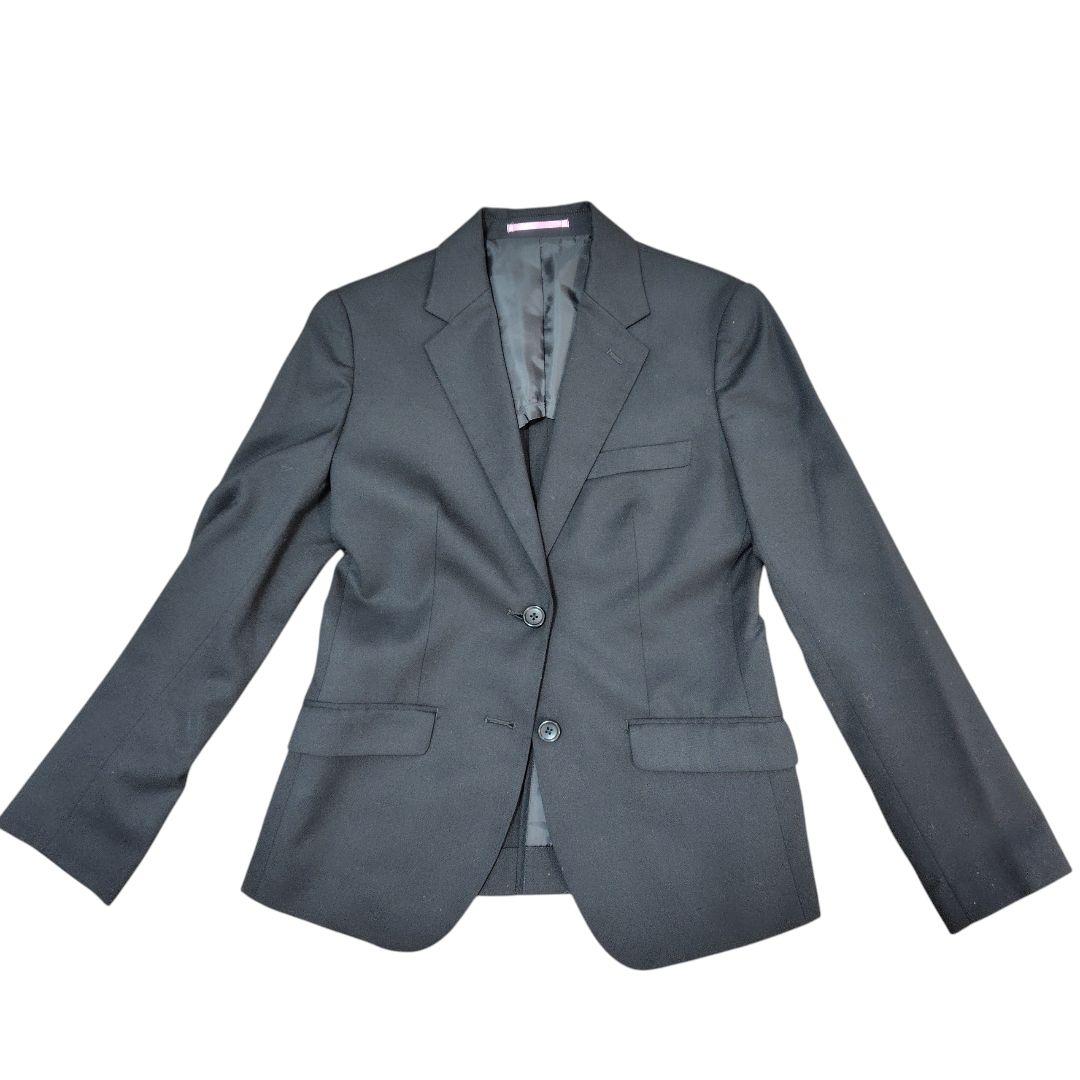 極美品 ORIHICA オリヒカ 洗濯可能 スーツセットアップ 9号 黒 - メルカリ