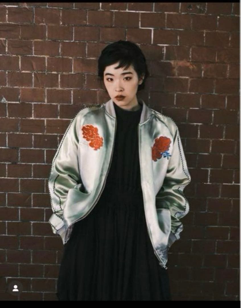 foufou 飴踊服狂楽園 スカジャン 卯 M うさぎ ≪通常販売≫“ 飴踊服 狂楽園 ” STADIUM JUMPER『巳』 – THE MUSEUM foufou