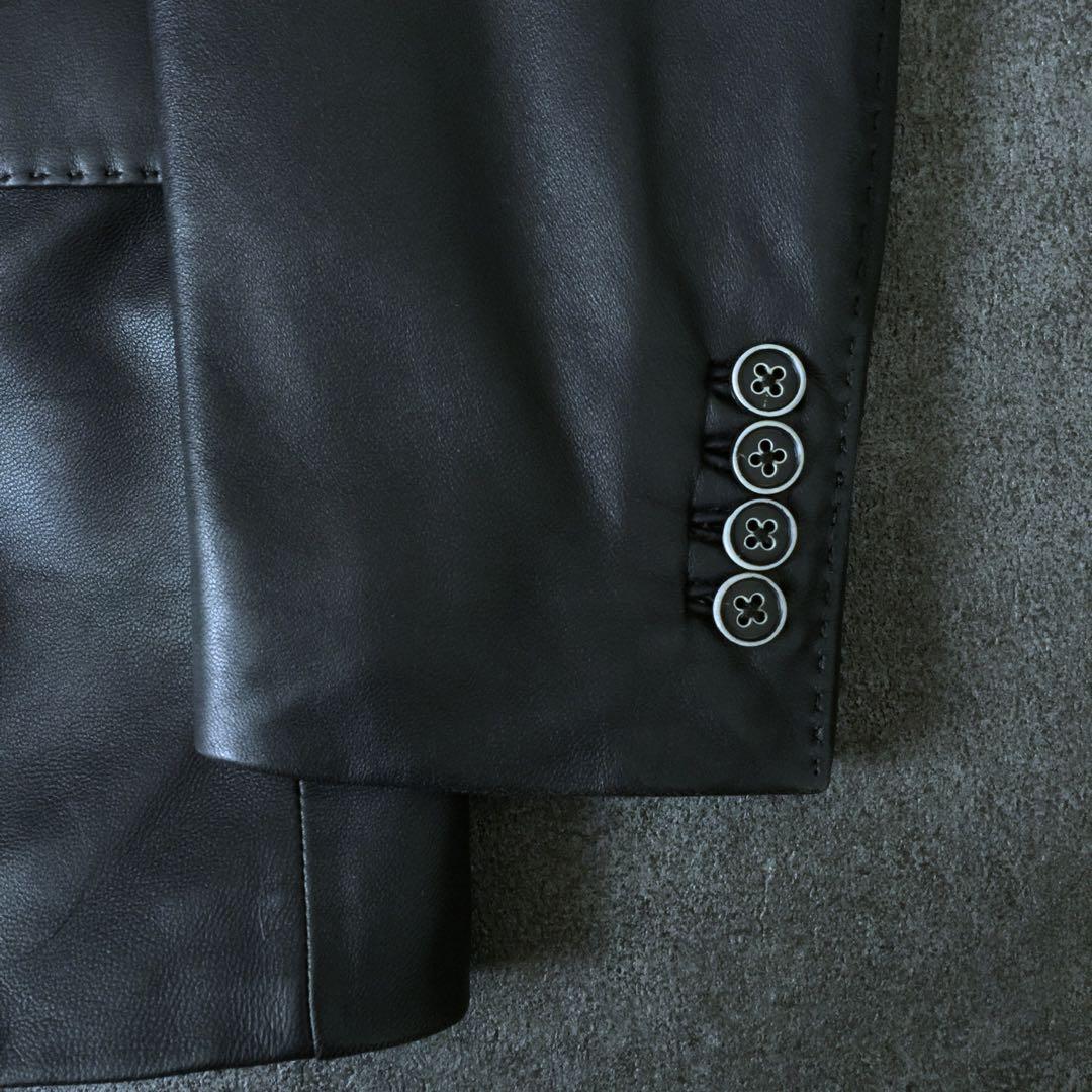 00s vintage archive lamb leather jacket - メルカリ