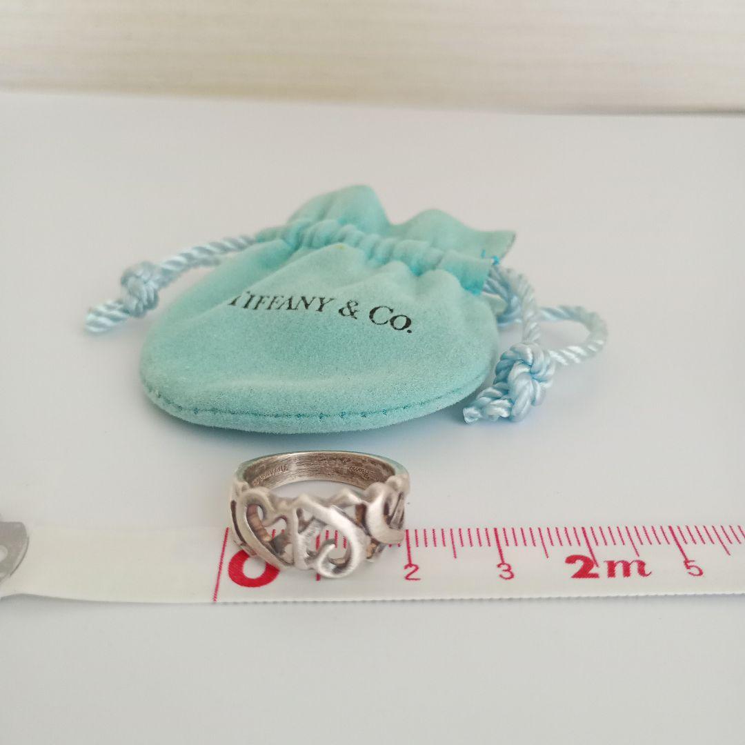 TIFFANY&Co. トリプルラビングハート リング シルバー925 10号 - メルカリ