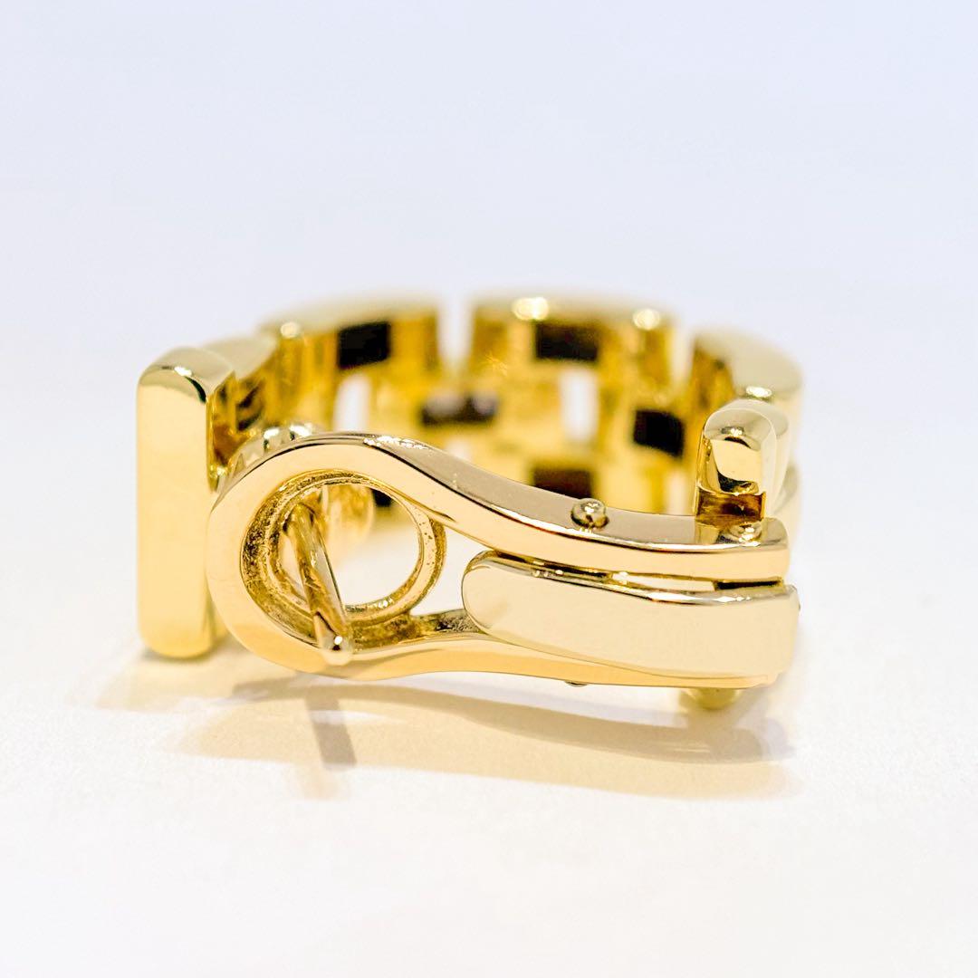 ⚪︎Cartier マイヨンパンテール ダイヤ ピアス YG750 7.2g