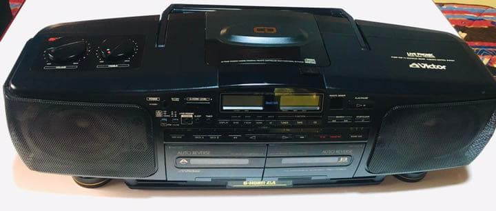 Victor RC-X80 CDラジカセ ジャンク品 - メルカリ