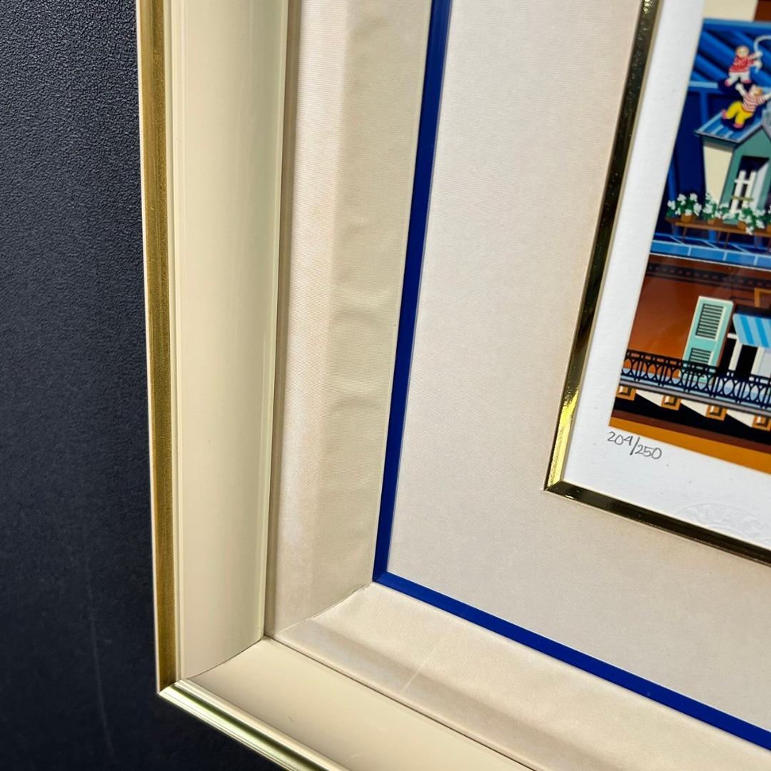 ヒロ・ヤマガタ「バルーニング」シルクスクリーン 直筆サイン入り