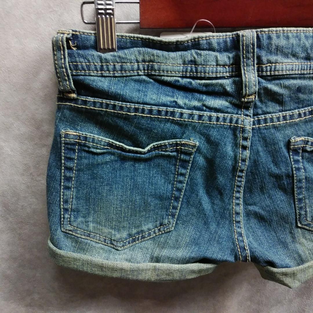 y2k ショートパンツ デニム フェアリーグランジ 平成ギャル 60225