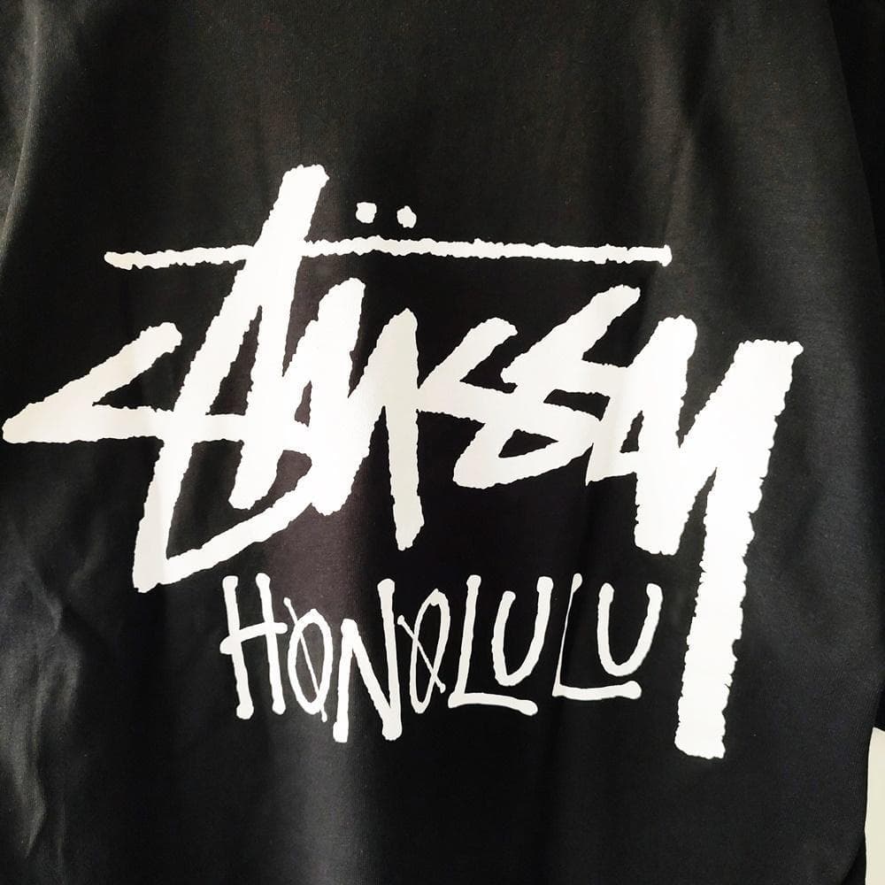 ステューシー STUSSY HONOLULU Tシャツ ハワイ限定 半袖 M 黒 - メルカリ