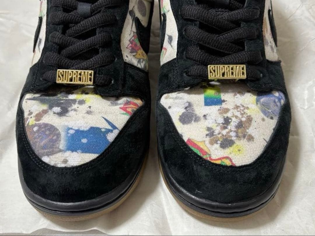 Supreme × Nike SB Dunk Low \"Rammellzee\"