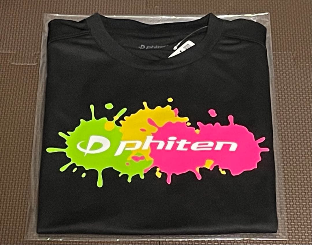 ファイテン ☆L☆ ペイント ☆ カモフラネオン 半袖 Tシャツ 2枚