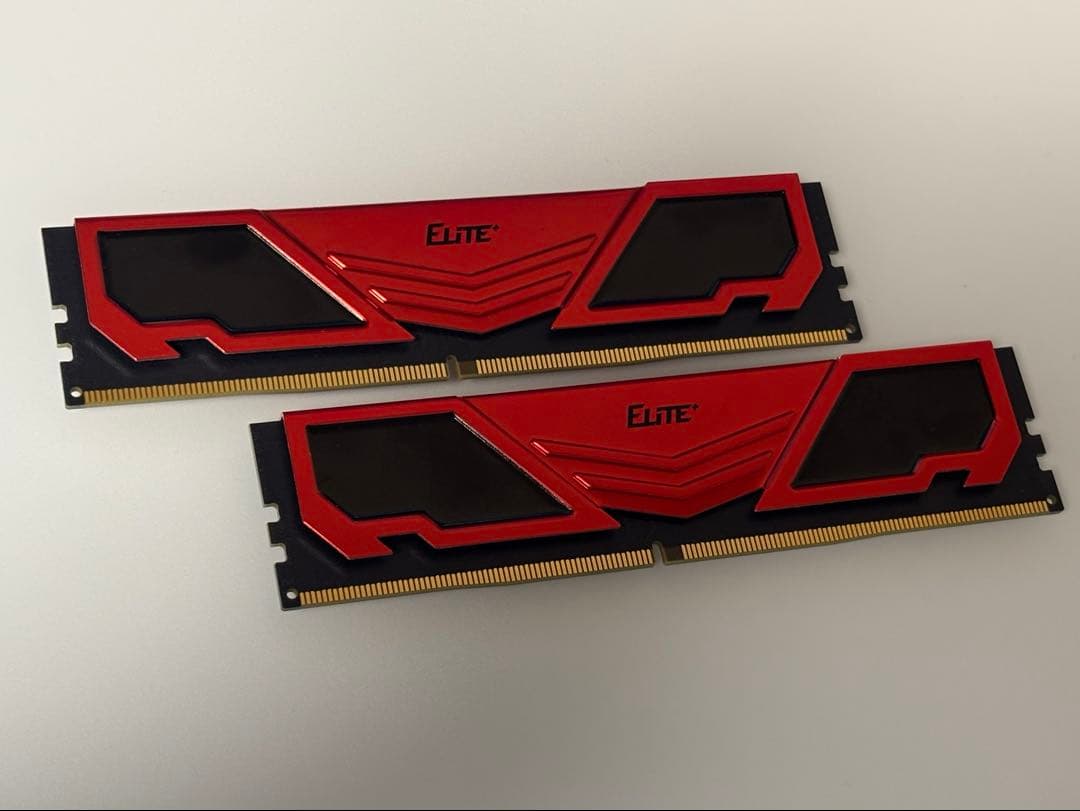 メモリー TeamElitePlus DDR4 3200MHz 16GB(8GB x 2) Team Group（チームグループ） 国内永久保証 TEAM ELITE PLUS DDR4