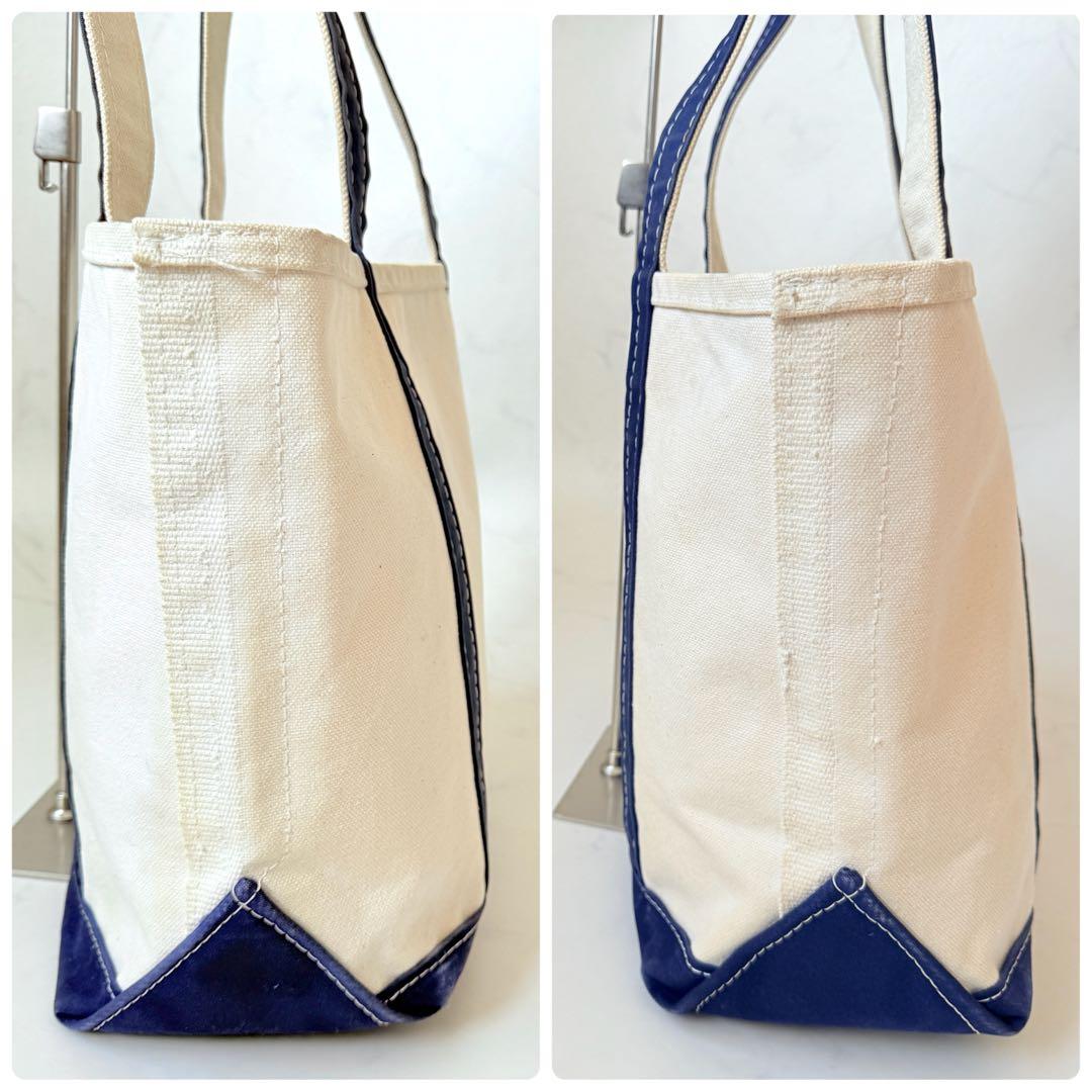 L.L.Bean 90s USA製 ボートアンドトート ロングハンドル ネイビー