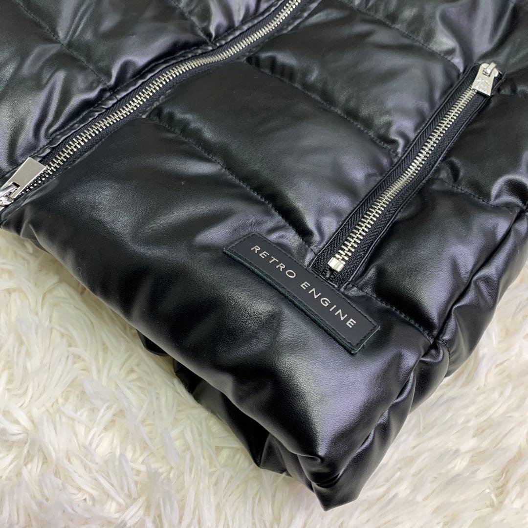 アダムスジャグラー RTEG ダウンベスト y2k お兄系 光沢 モリモリ