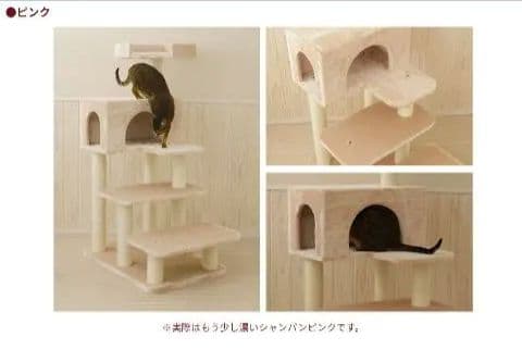 Mau キャットタワー　エスカリエ Mau（マウ） 【Mauタワー国産桐シニアエスカリエ】キャットタワー 日本