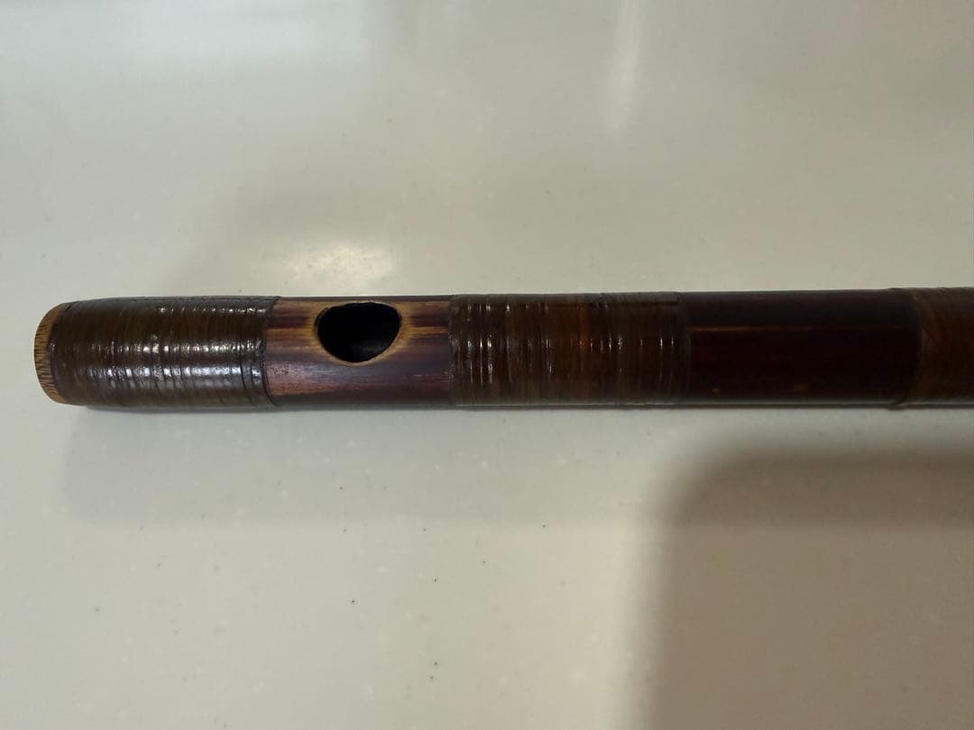 篠笛 煤竹 六穴 立平 七本半調子 古典調 - メルカリ